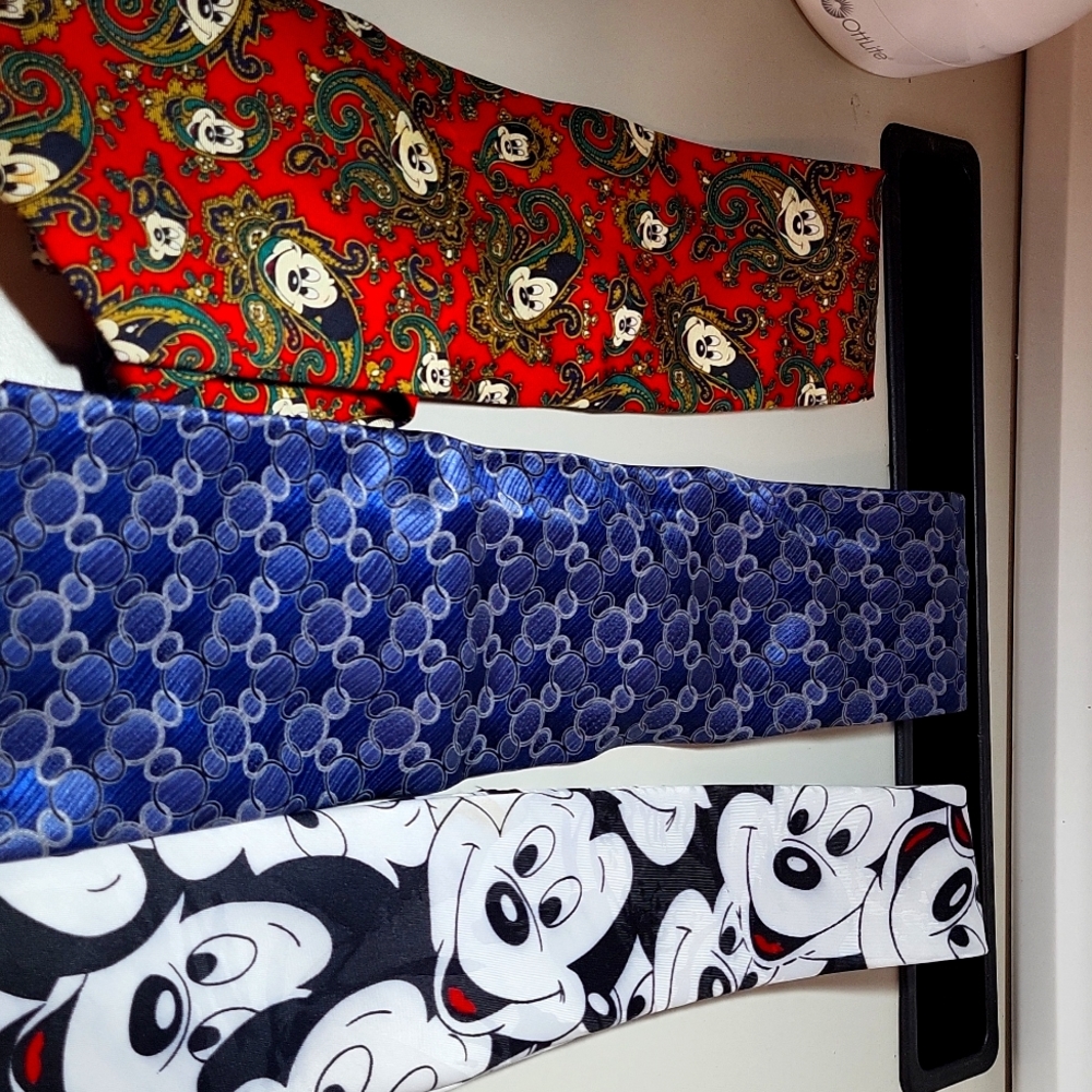 Three Mickey Mouse Ties